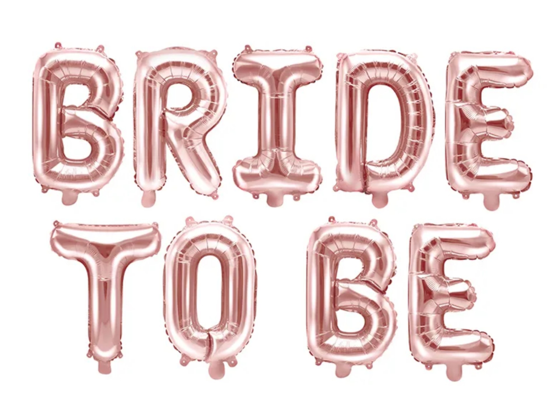 Balões Bride To Be Rose Gold