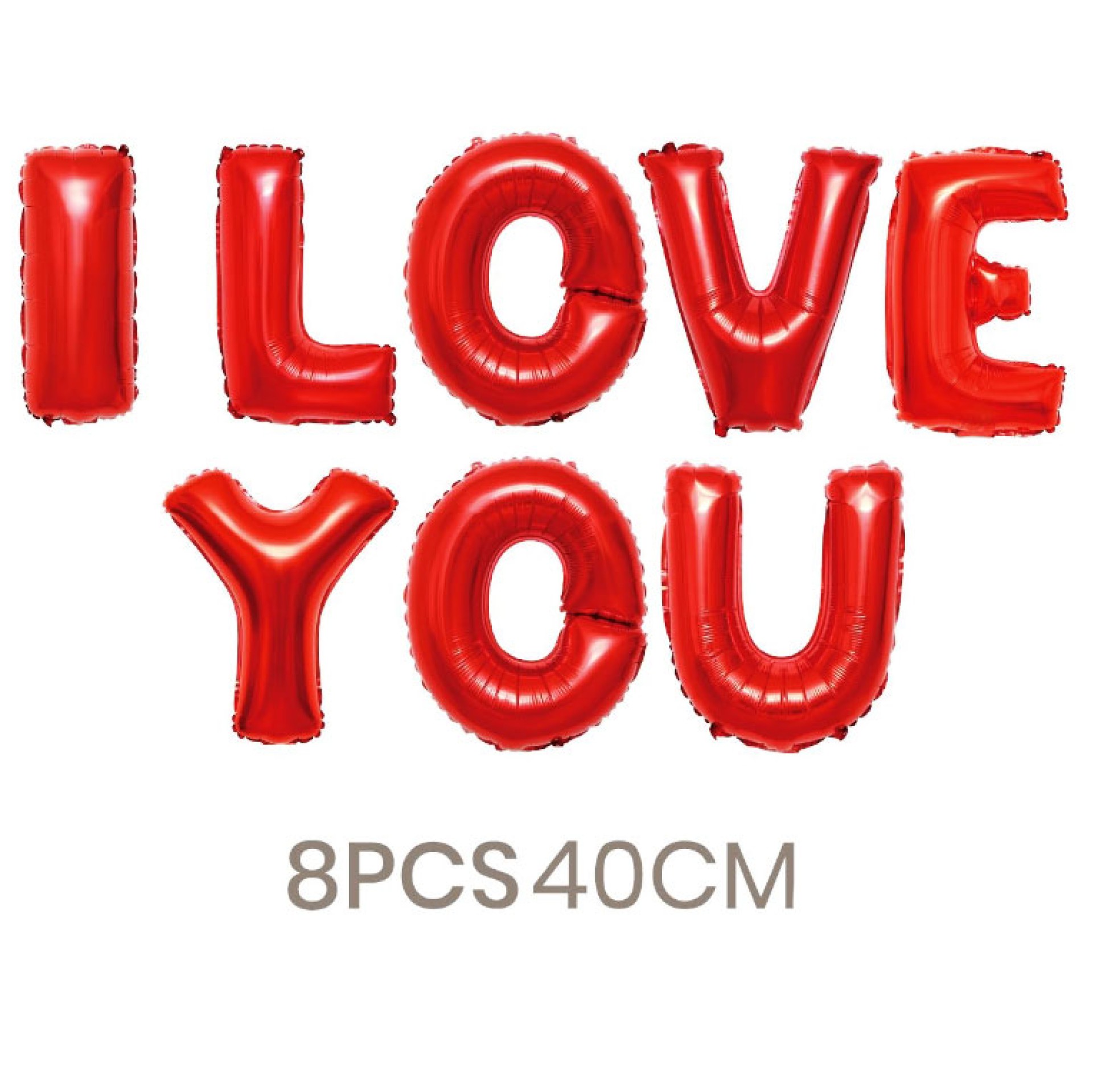 Balões I LOVE YOU