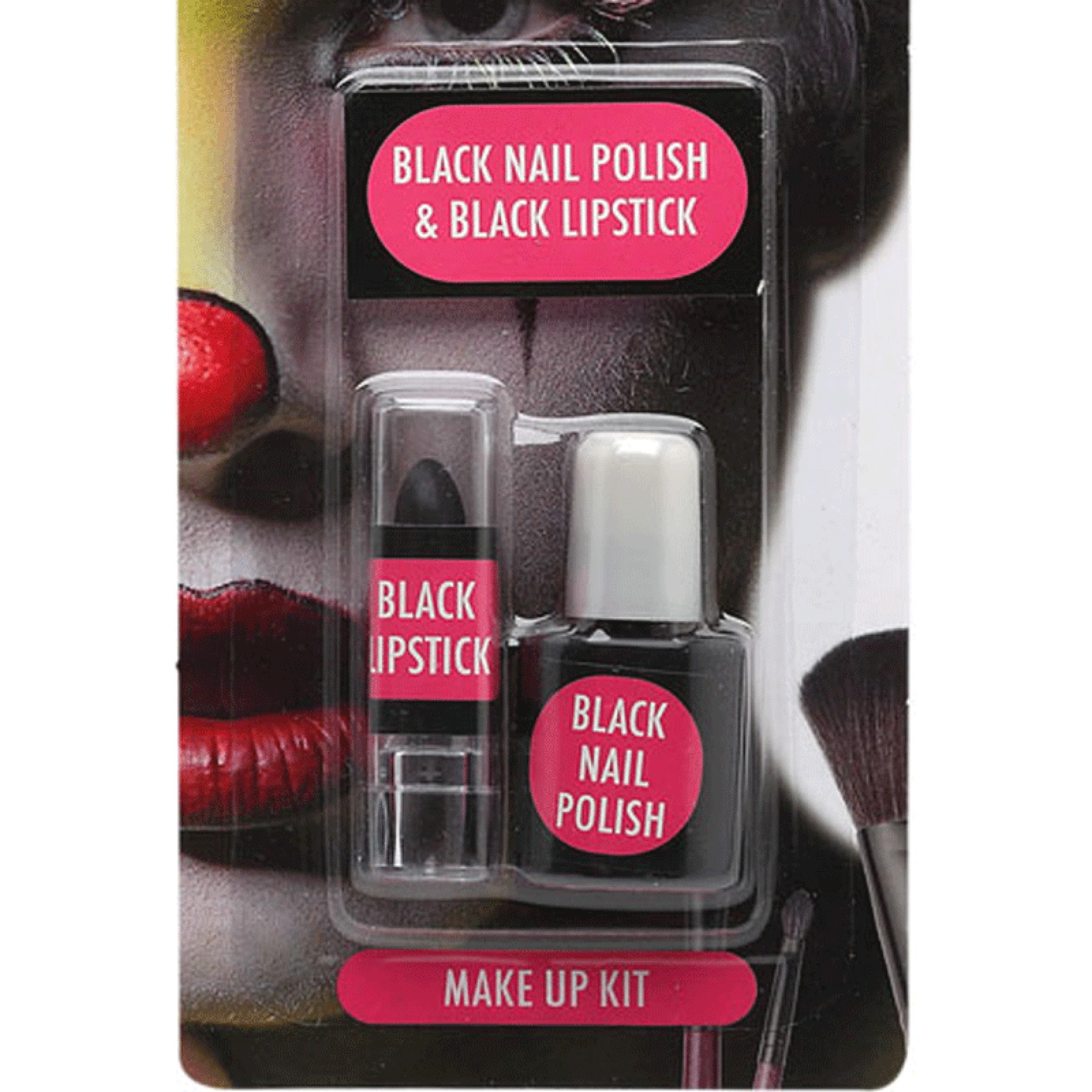 Kit Baton e Verniz Preto