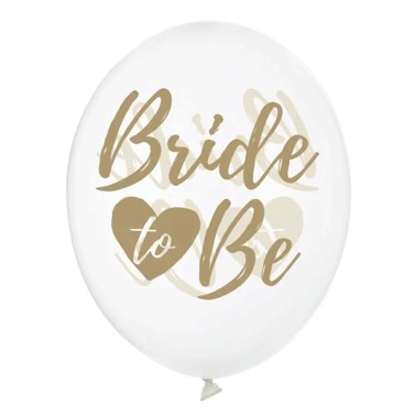 Bales Bride To Be Transparentes 6 Unid