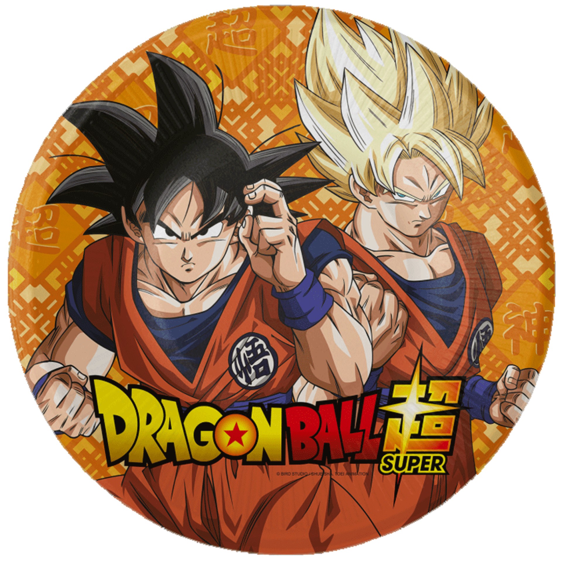 Pratos Dragon Ball 8 Unid