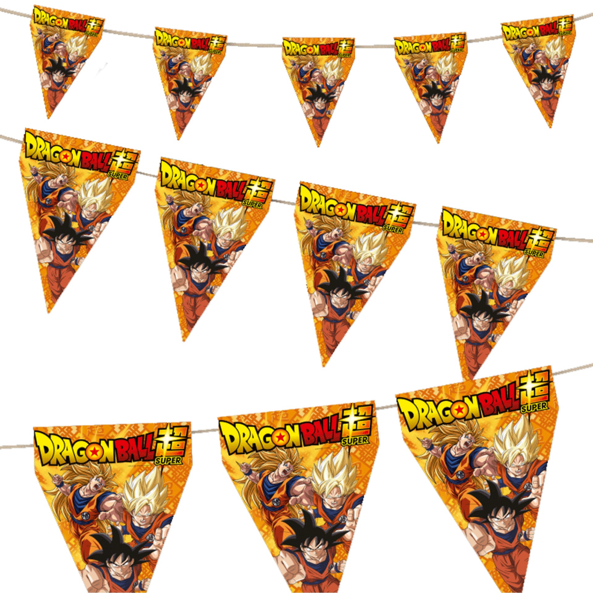 Bandeirolas Dragon Ball