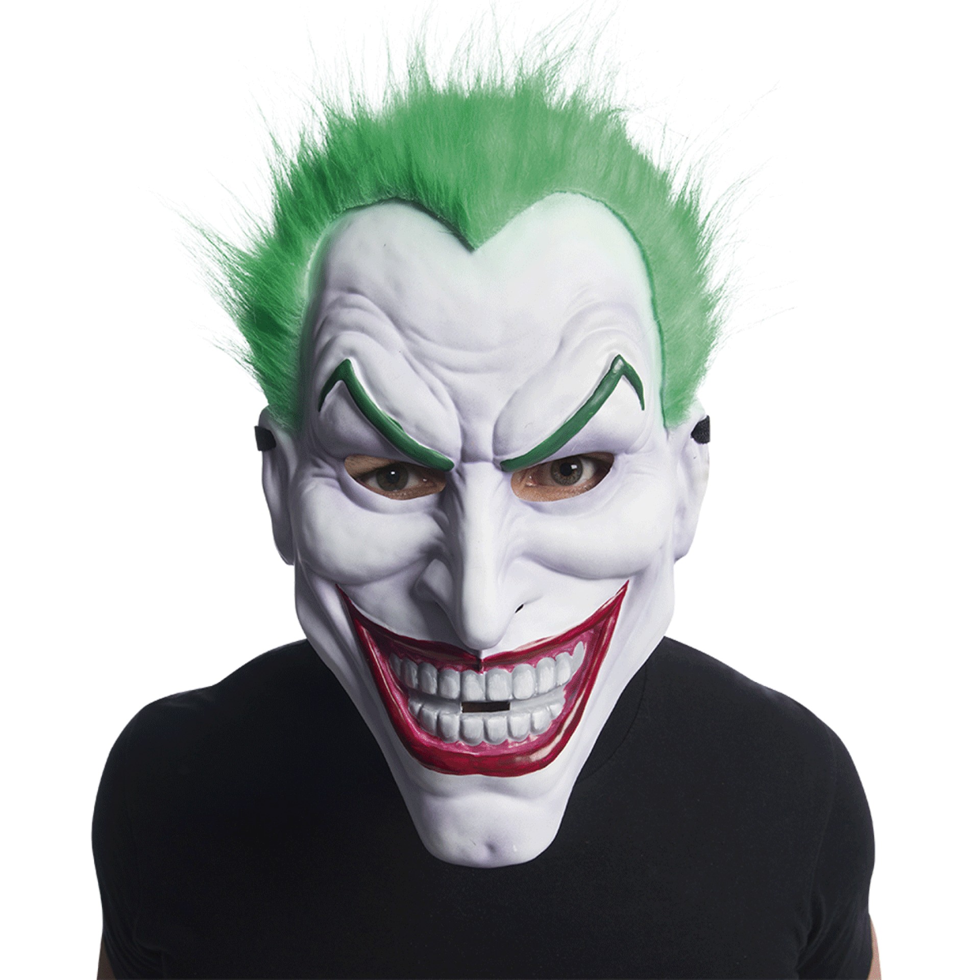 Máscara Joker Com Cabelo