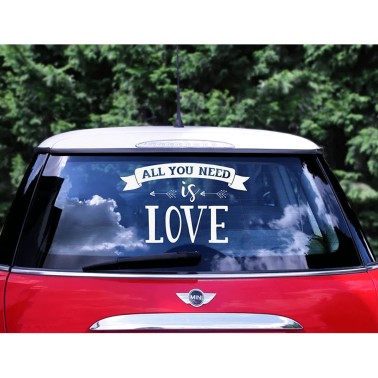 Autocolante All You Need Is Love