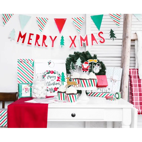 Formas Sem Fundo Cupcake Verde E Vermelho