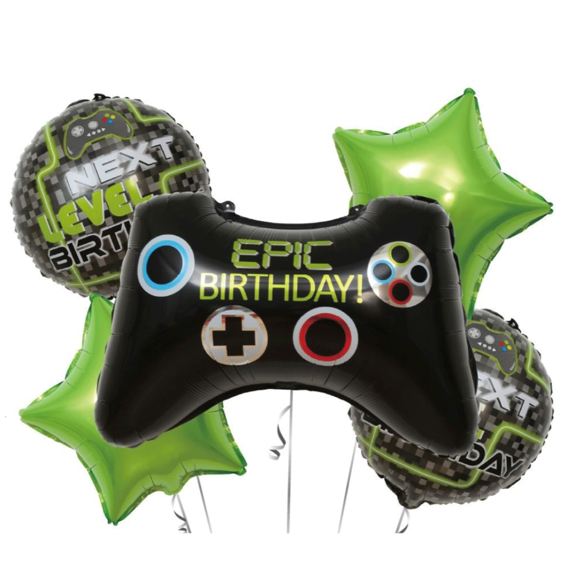 Kit Balões Gaming 5 Unid