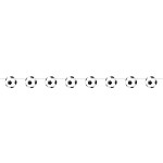Grinalda Bolas Futebol 200CM