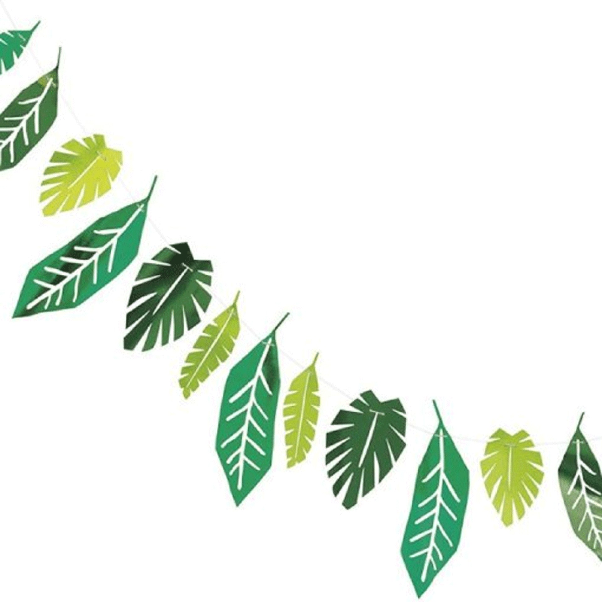 Grinalda Folhas Tropicais Safari