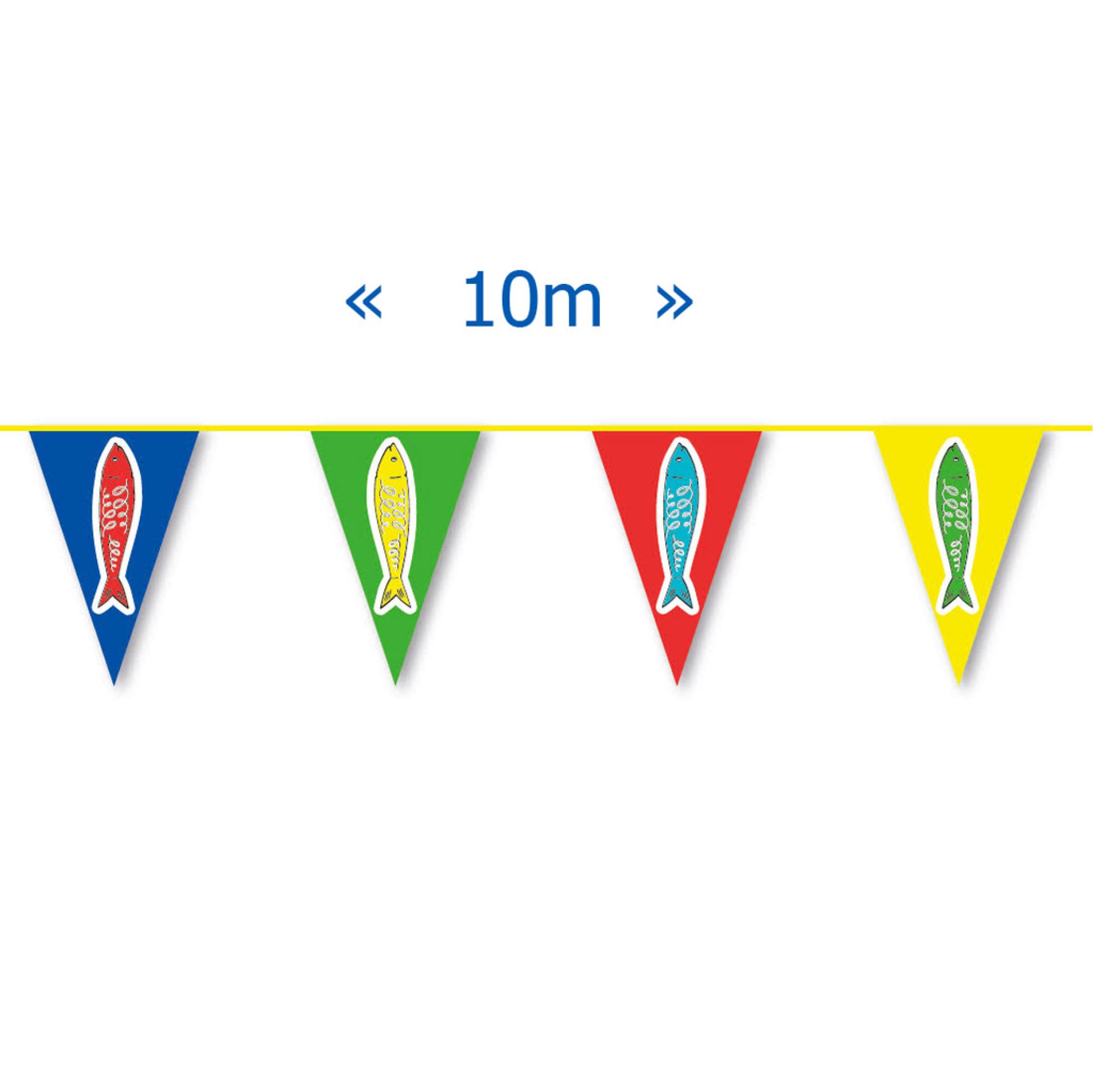 Bandeirolas de Sardinhas com 10M