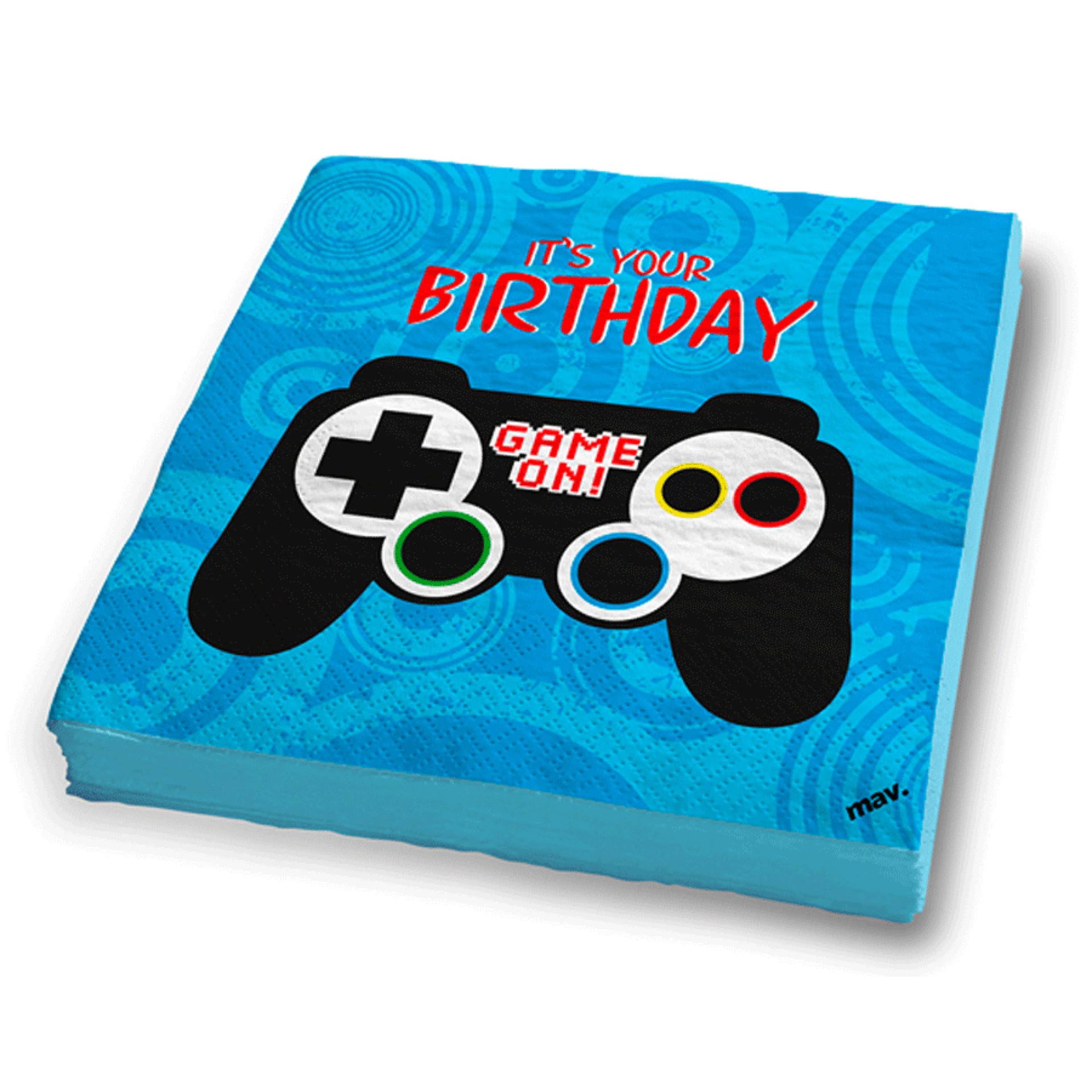 Guardanapos Gaming 20 Unid