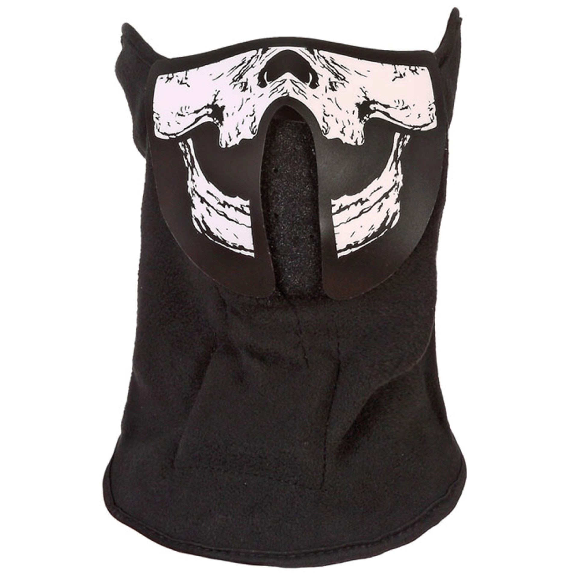 Máscara Boca de Esqueleto Com Luz