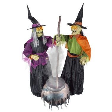 Witches at Cauldron com som luz movimento