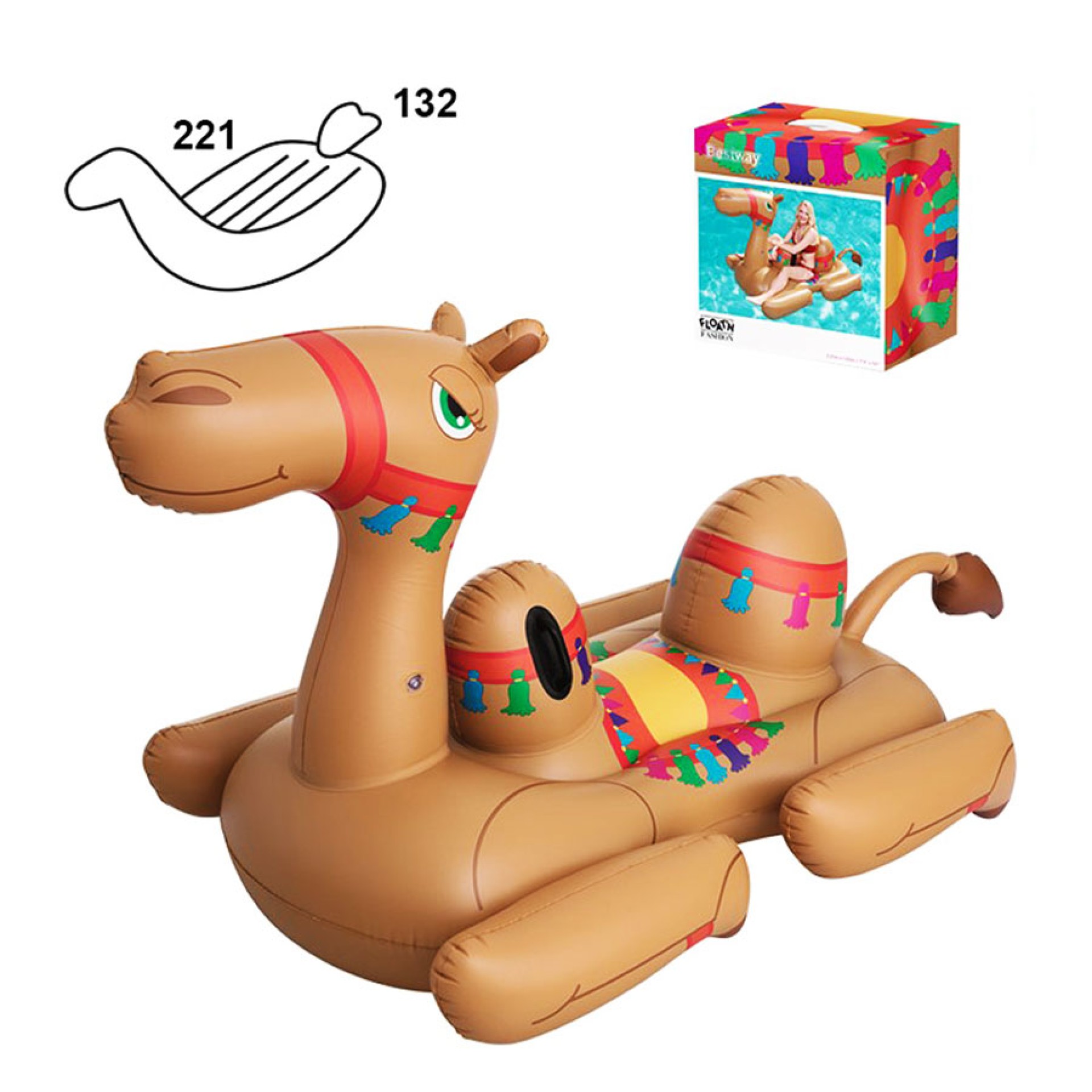 Camelo Gigante Insuflável