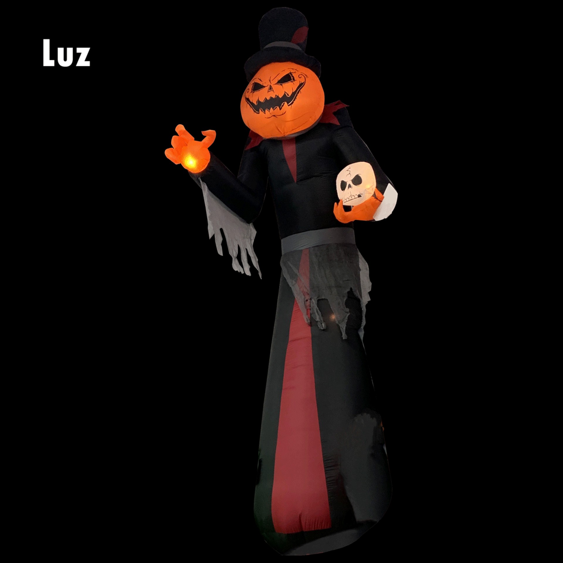 Abobora Insuflável GIGANTE com 3,60m