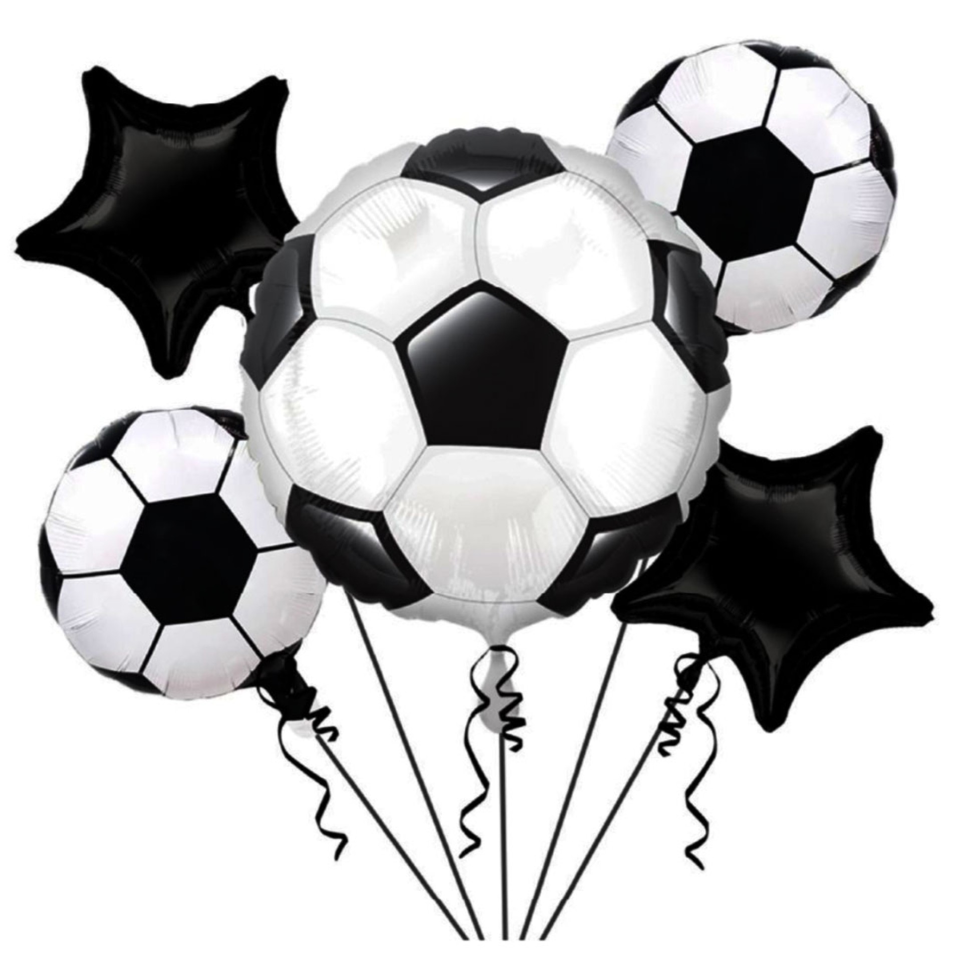Kit Balões Futebol 5 Unid