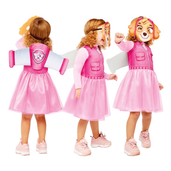 Fato Skye Patrulha Pata Menina