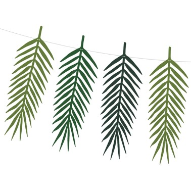 Grinalda Folhas grandes Palmeira Grinalda Folhas grandes Palmeira