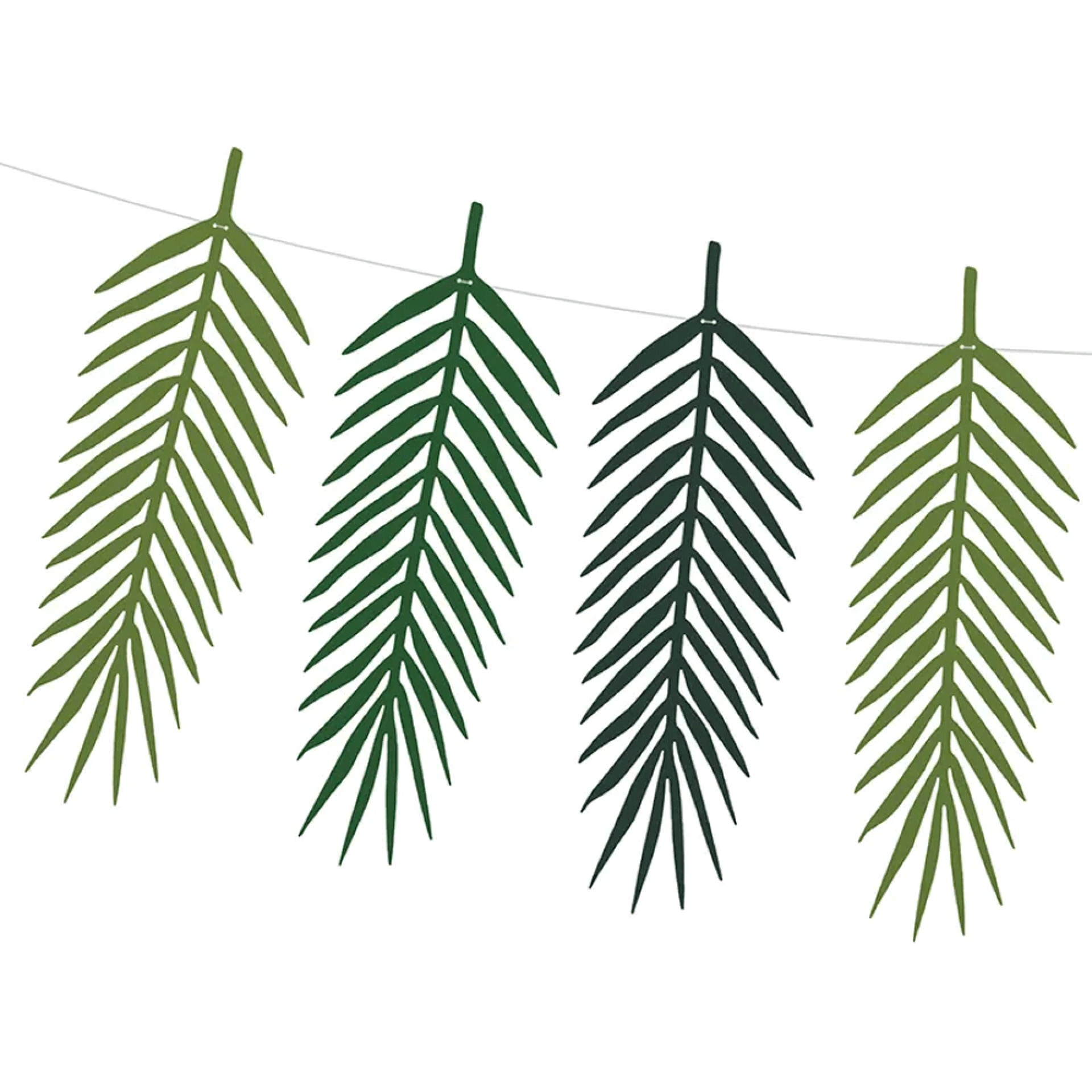 Grinalda Folhas grandes Palmeira