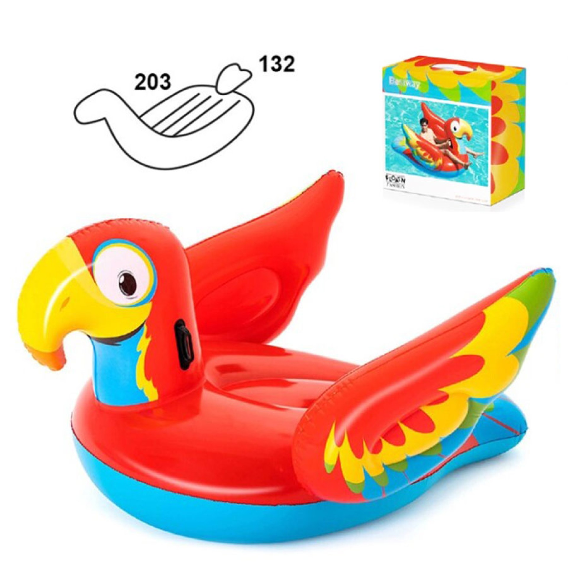 Papagaio Gigante Insuflável