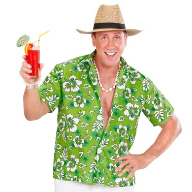 Camisa Tropical Green