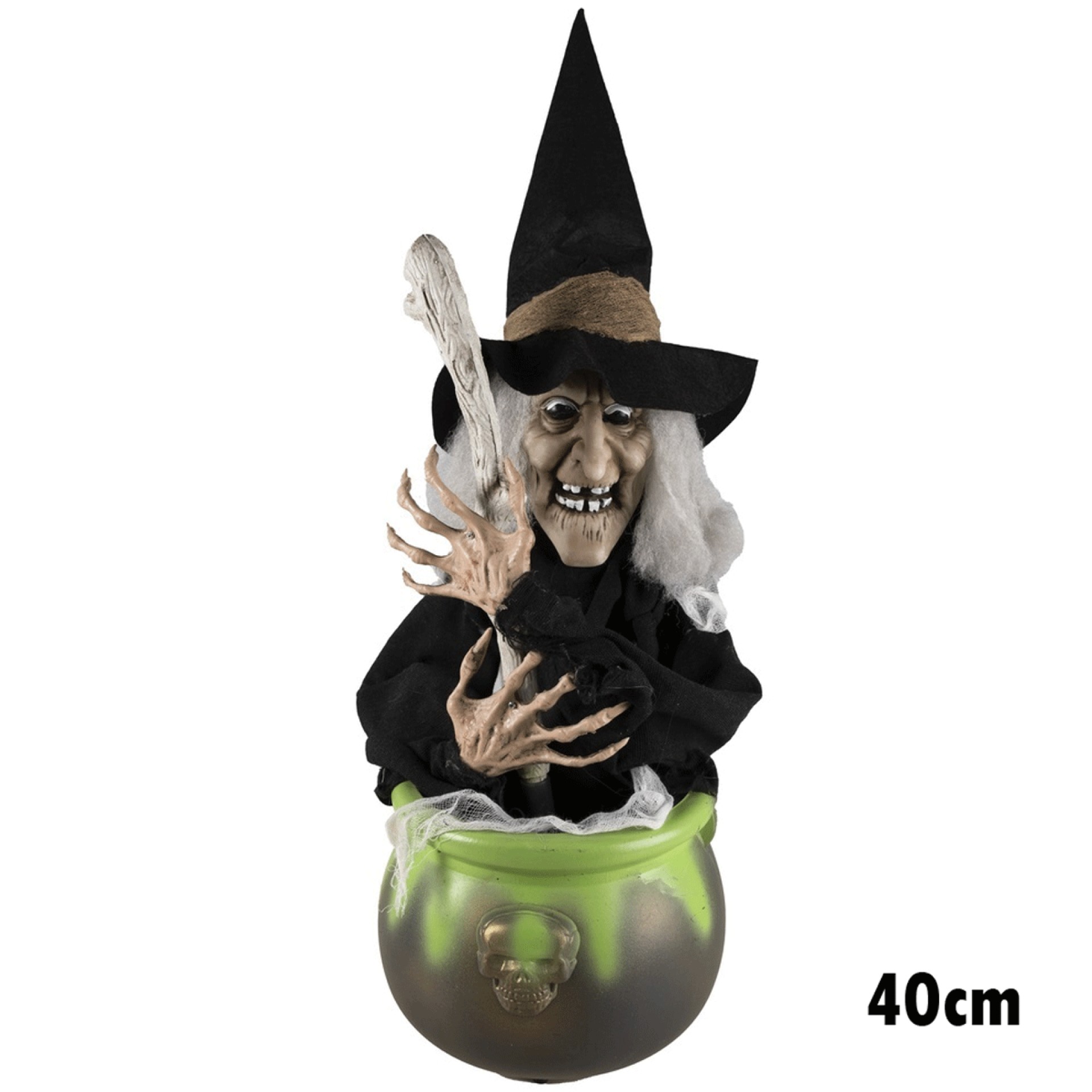 Bruxa Com Caldeirão 40CM