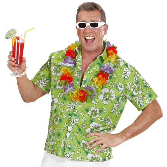 Camisa Tropical Green