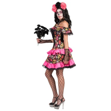 Fato Senorita La Catrina Senhora-M Fato Senorita La Catrina Senhora-M