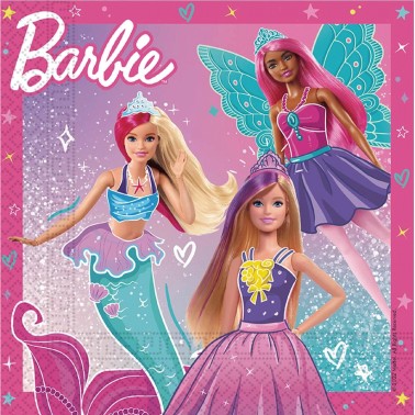 Guardanapos Barbie 20 Unid