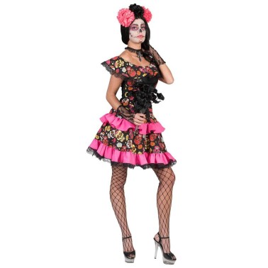 Fato Senorita La Catrina Senhora-M Fato Senorita La Catrina Senhora-M
