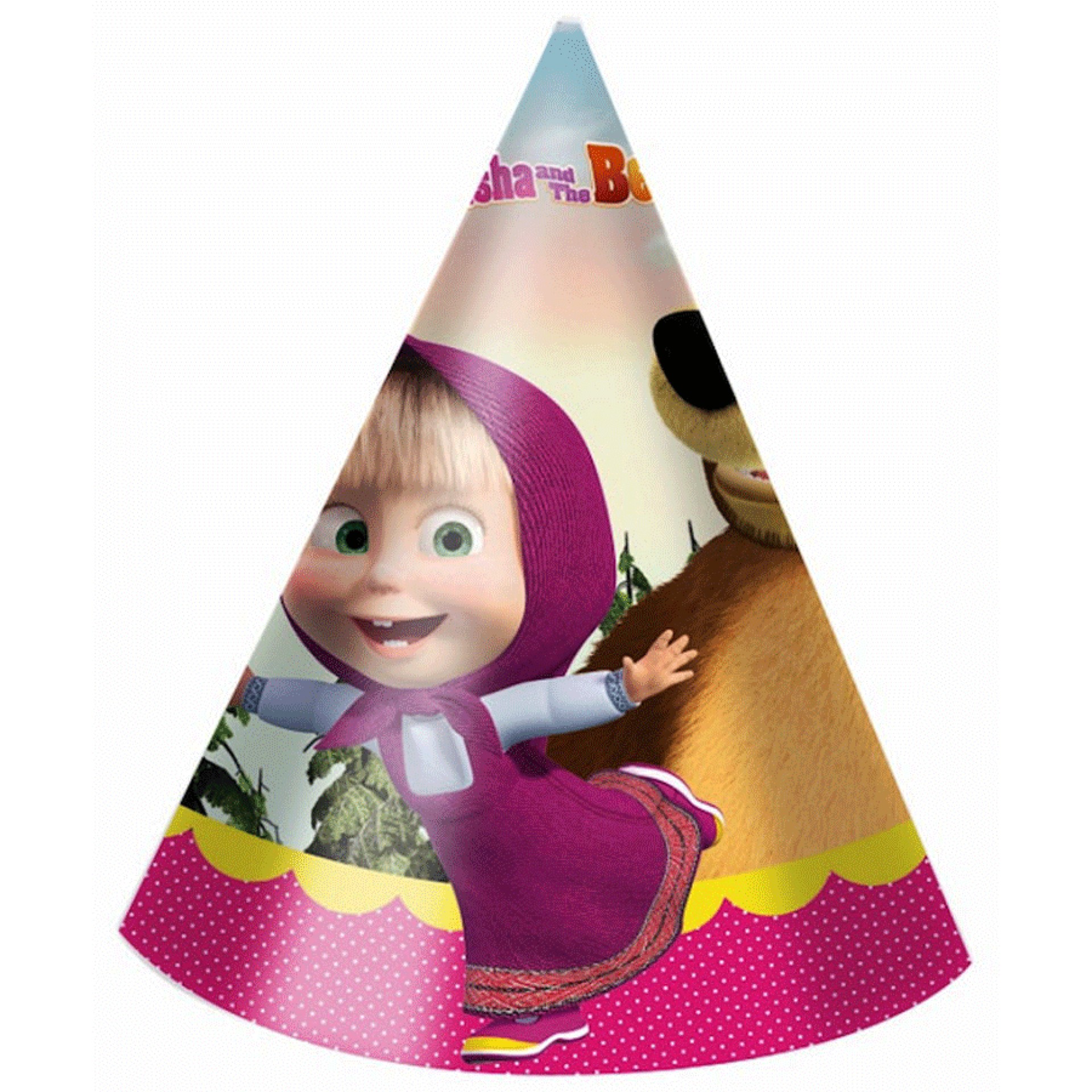 Chapéu Masha E Urso