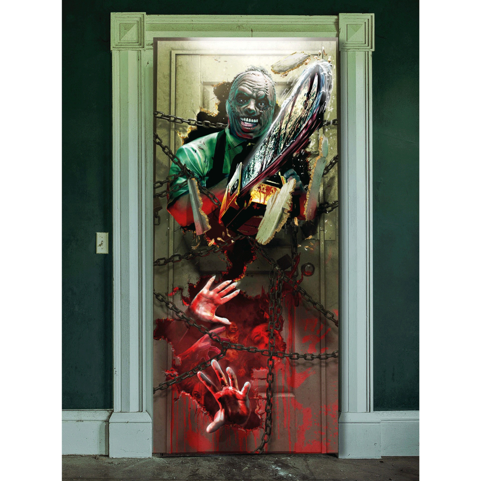 Decoração de Porta Crazy Killer