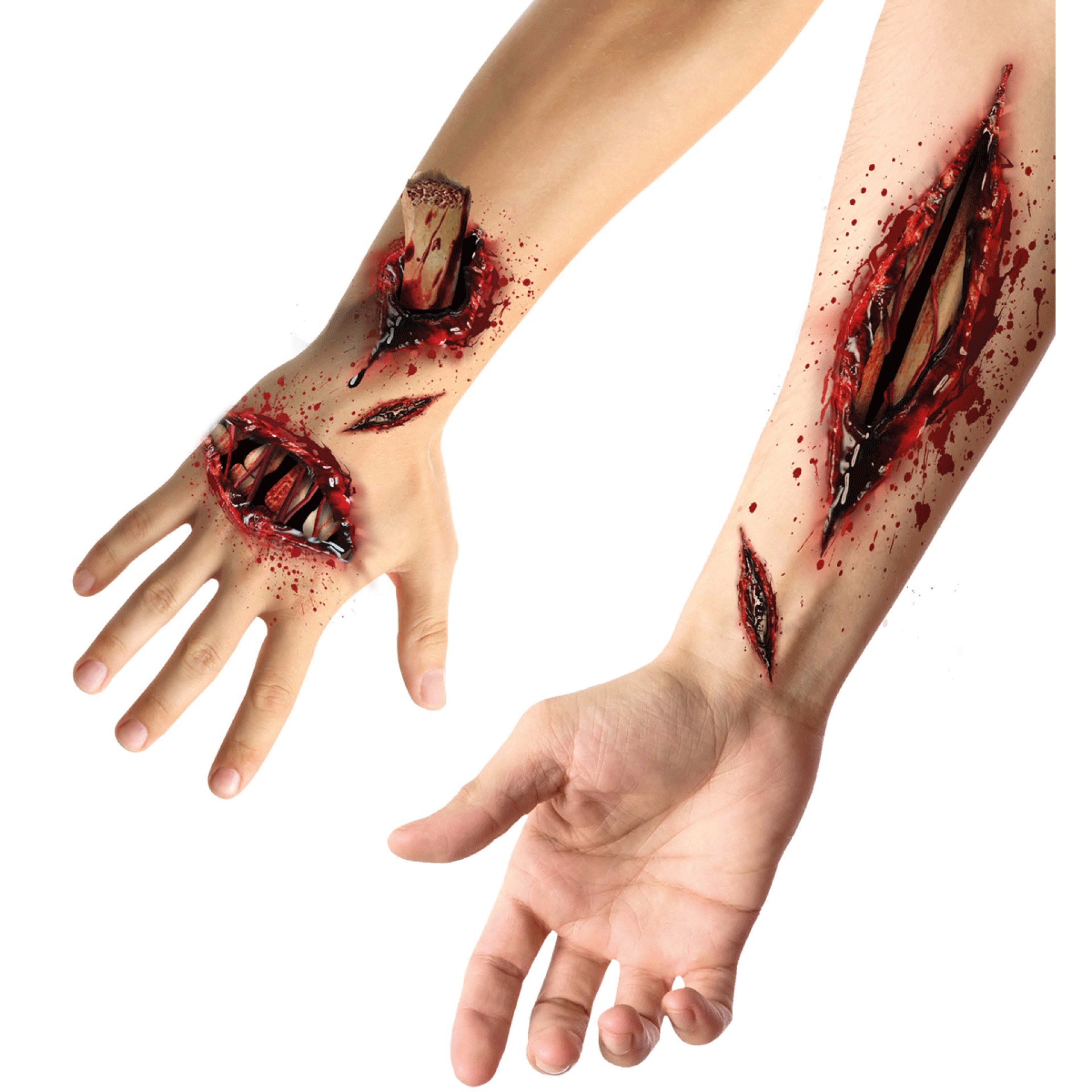 Tatuagens Cortes nos Braços