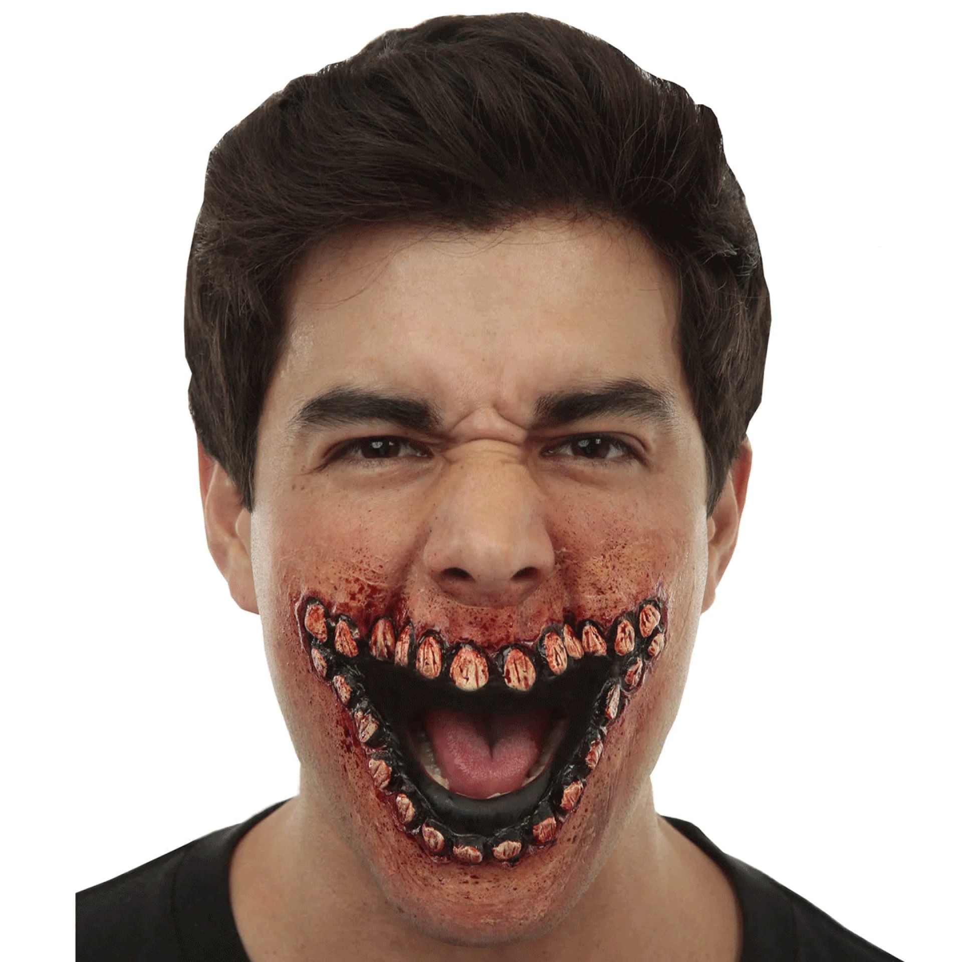 Aplicação FX Creepy Mouth