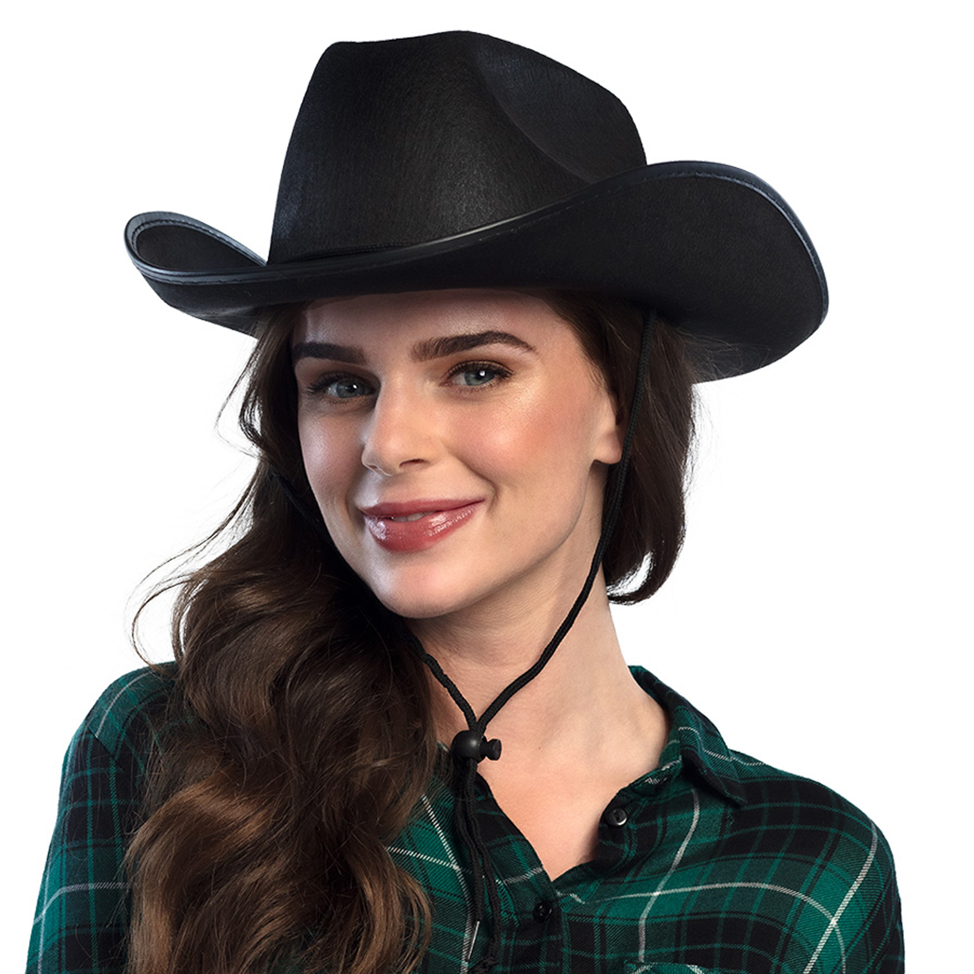 Chapéu Cowboy preto feltro