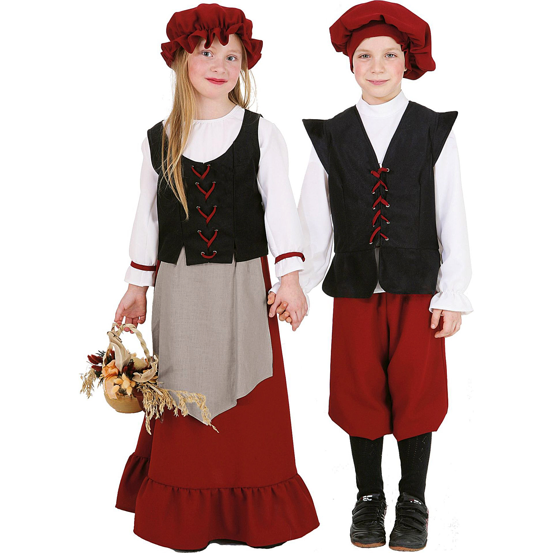 Traje Medieval Menina Camponesa