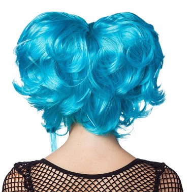 Peruca Flufie Azul Peruca Flufie Azul