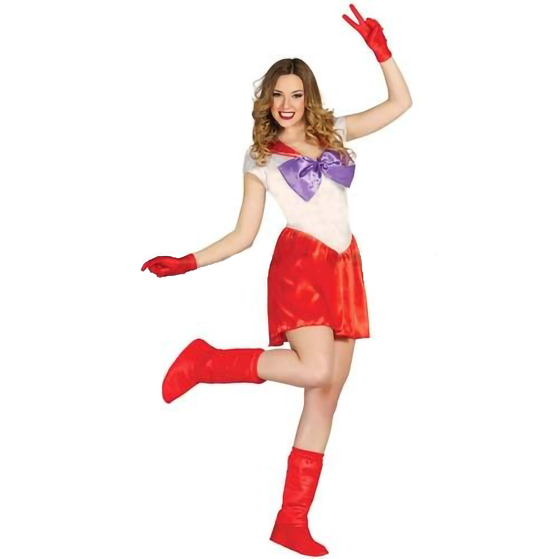 Fato Sailor Girl Vermelho