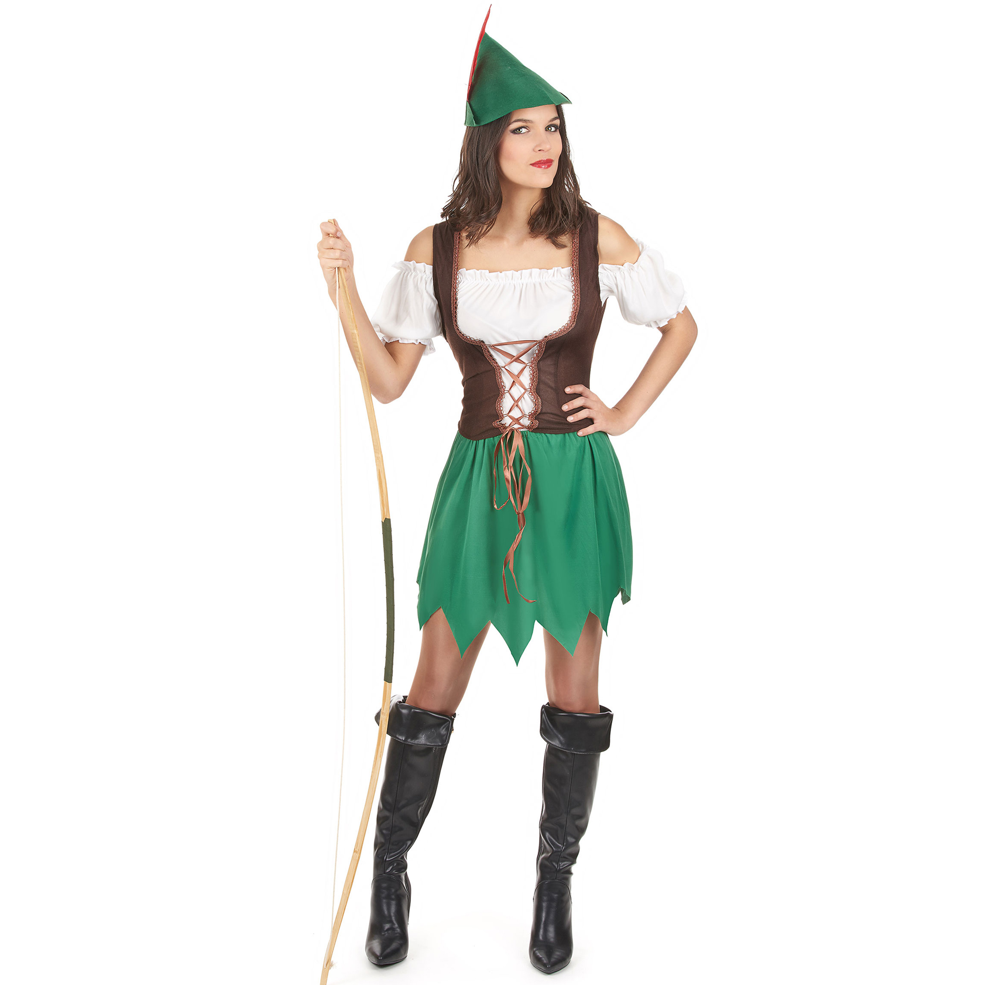 Fato Lady Robin Caçadora