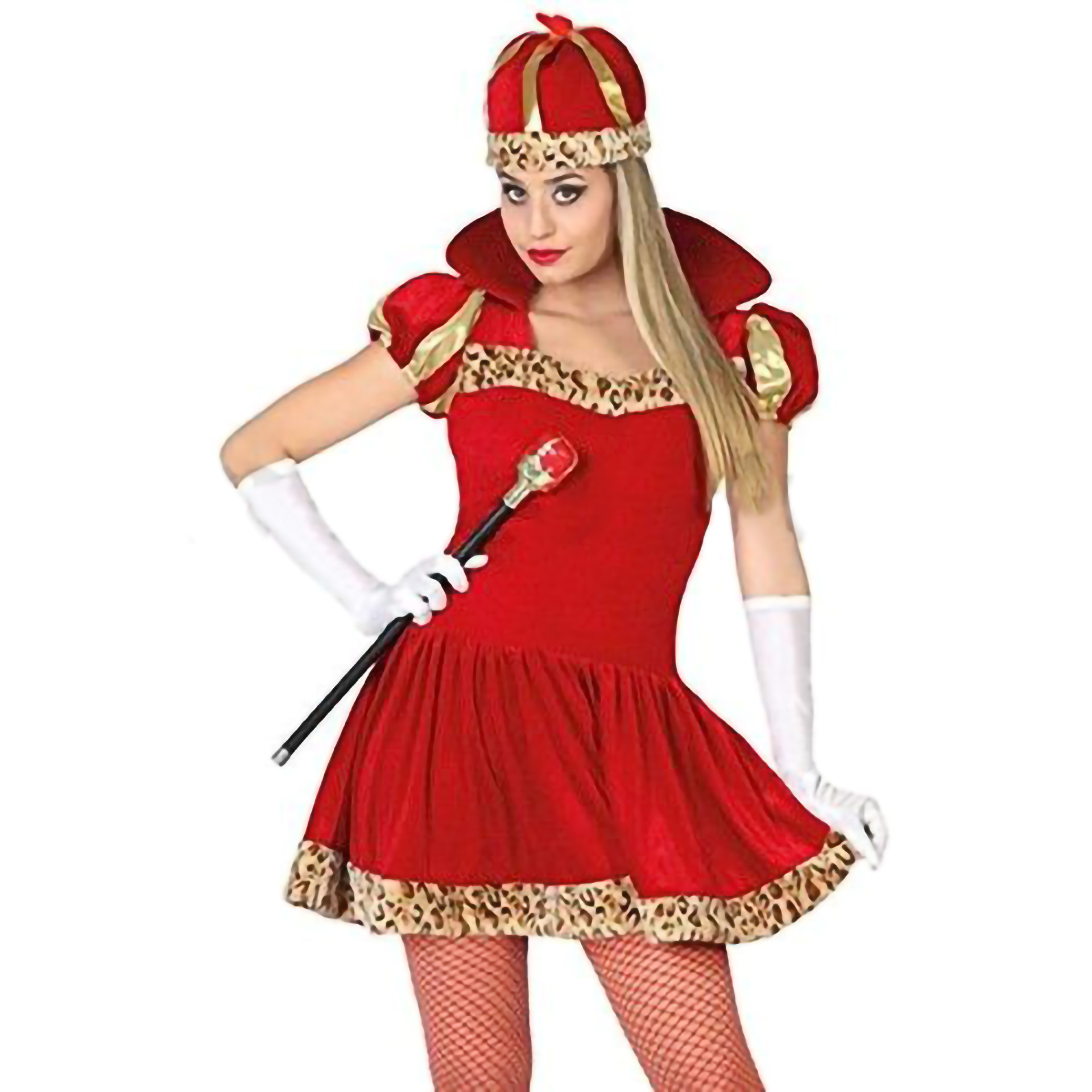 Fato Rainha Vermelha Sexy