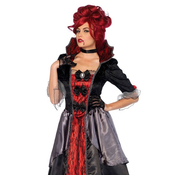 Fato Condessa Vampira Tanya Delux