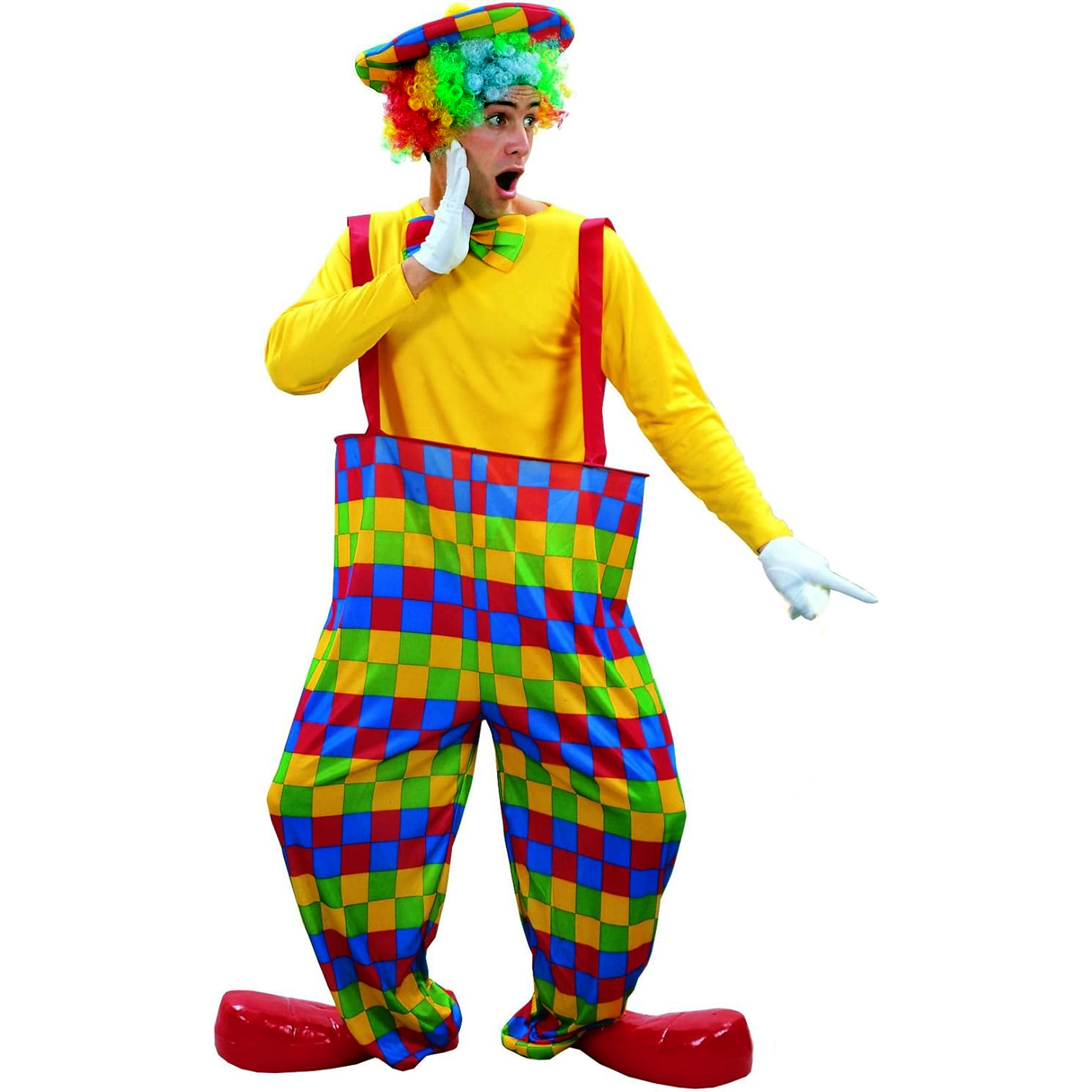 Fato de Palhaço Sorridente