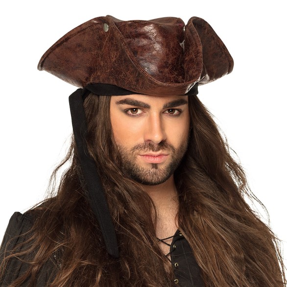 Chapéu Pirata Pele velha