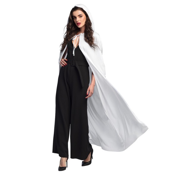 Capa Branca com Gorro 1,80m