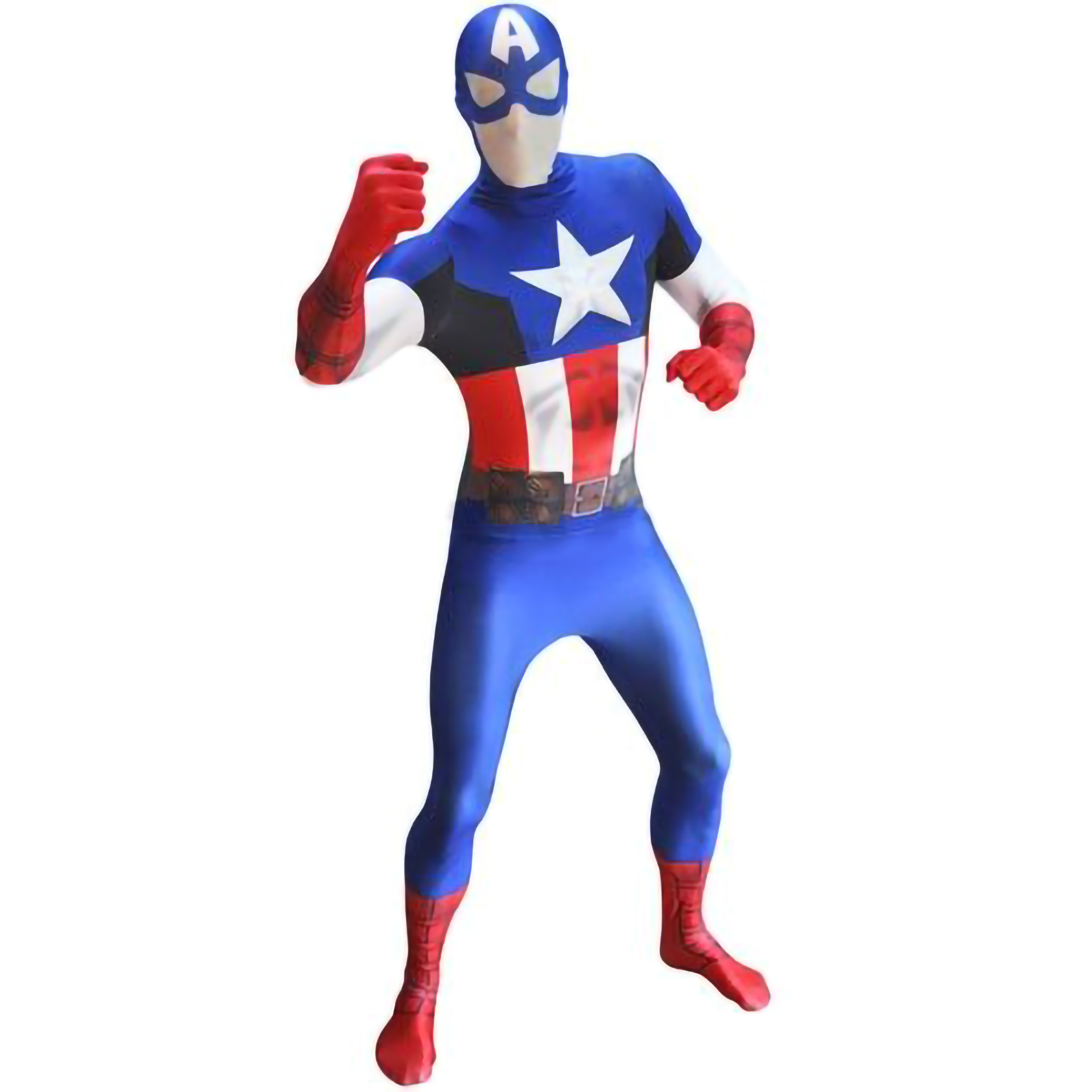 Fato Capitão América Morphsuit