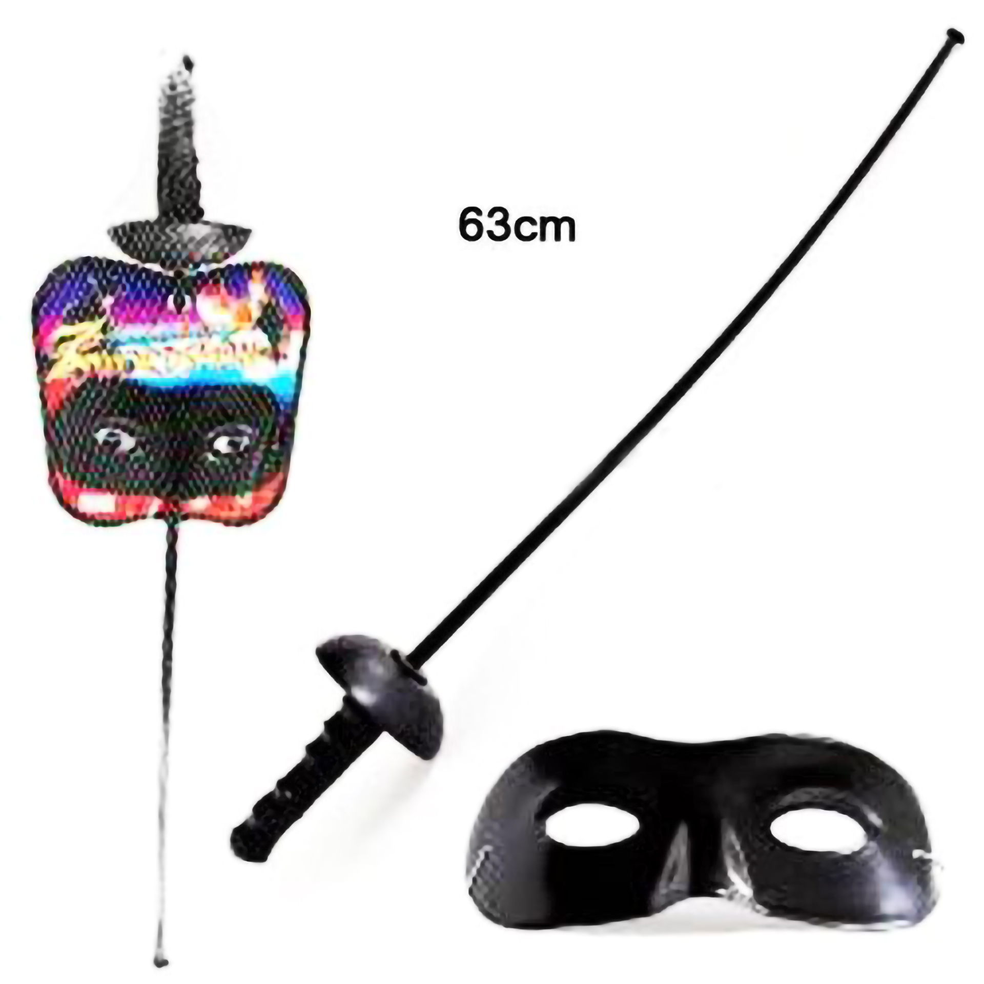 Espada Mosqueteiro com Mascarilha