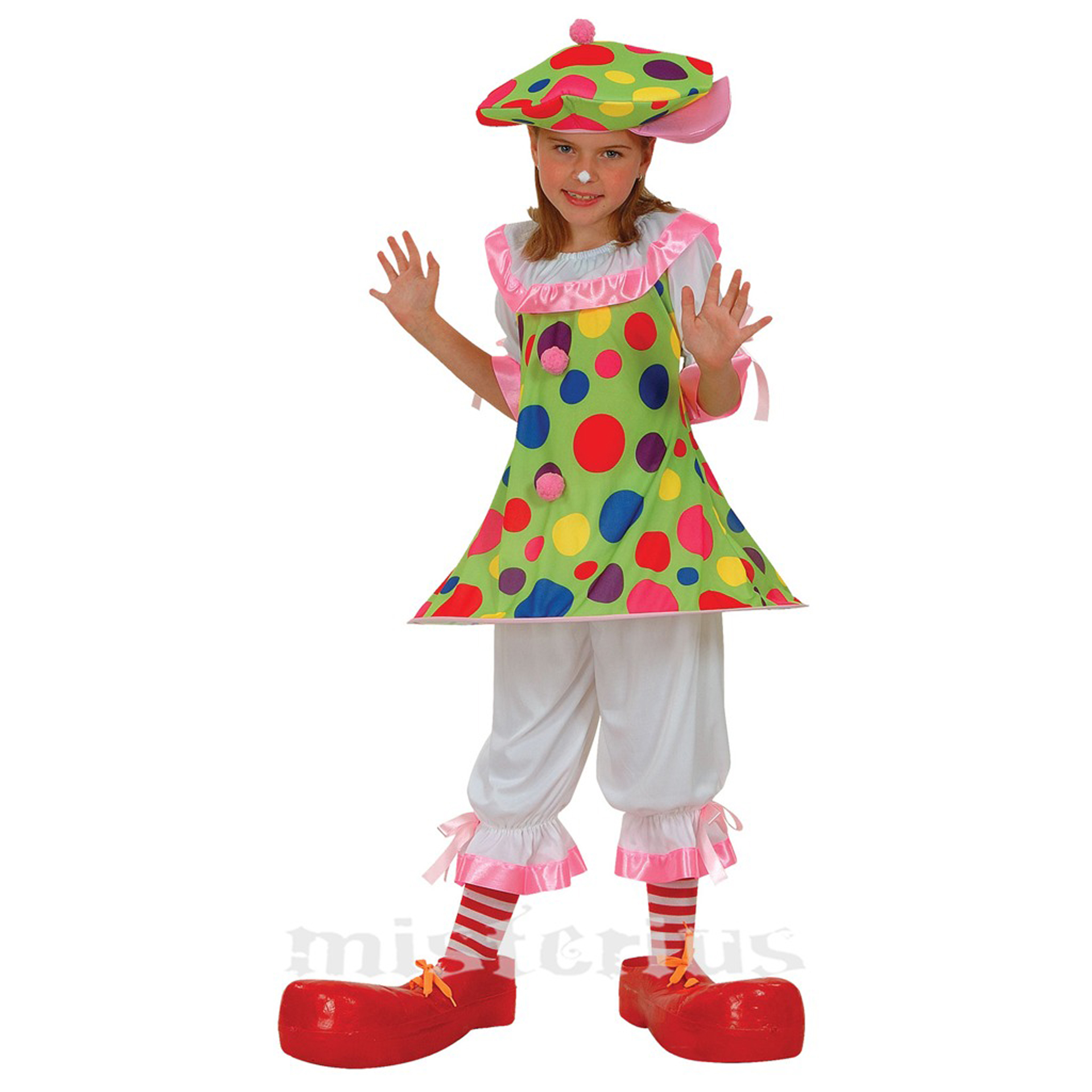 Fato Palhaça Divertida menina