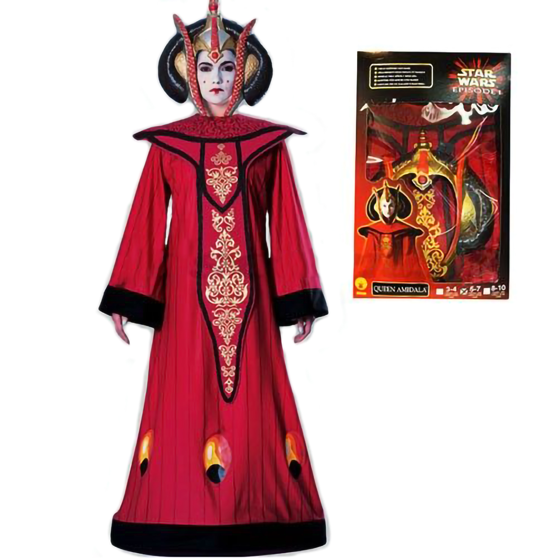 Fato Rainha Amidala Infantil