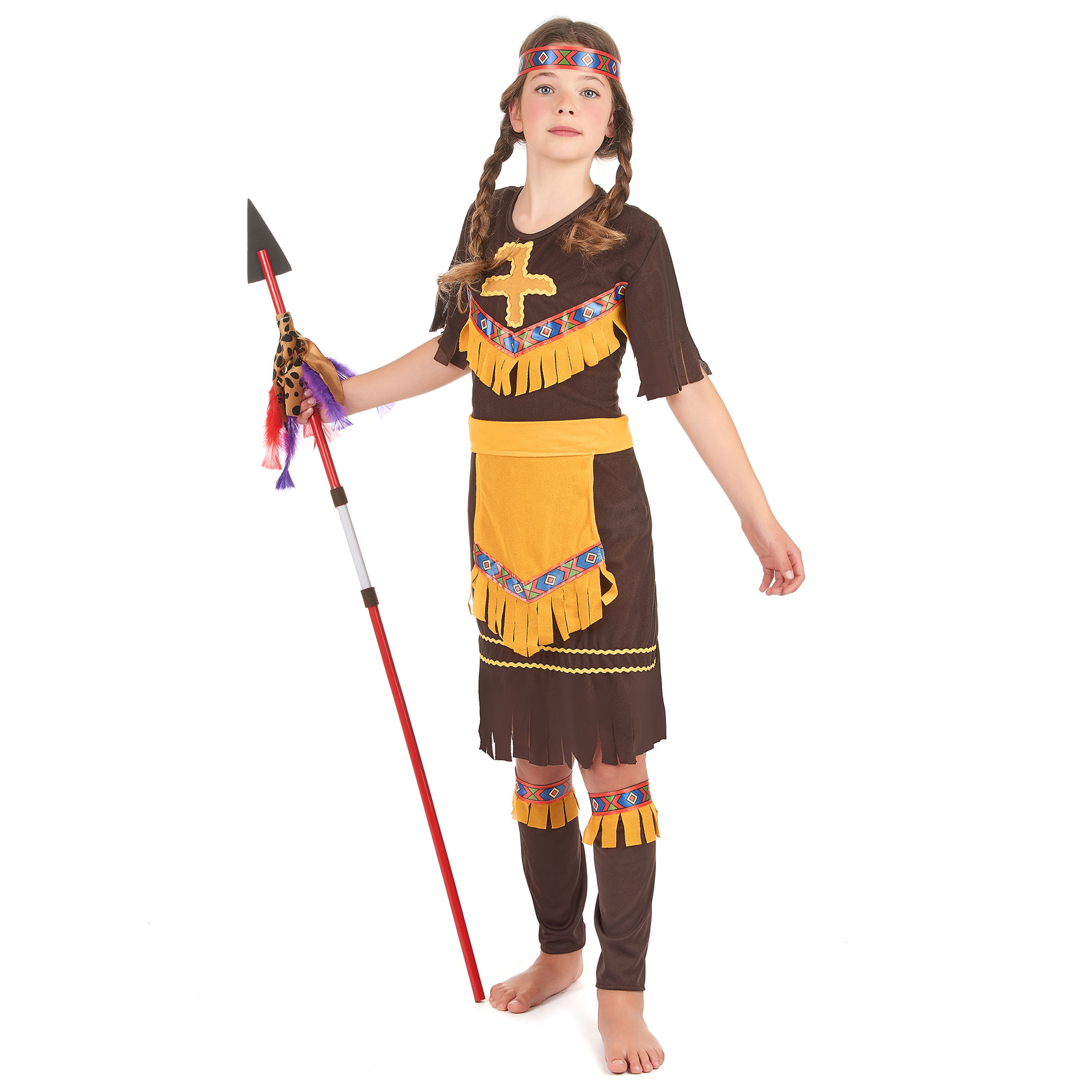 Fato de Índia menina