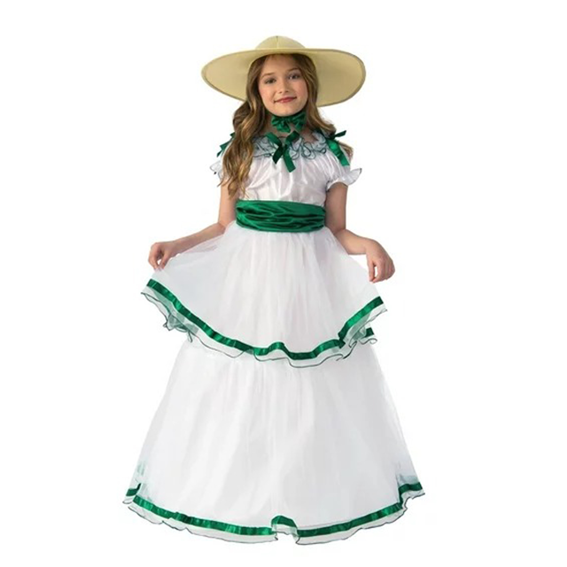 Fato Dama Americana infantil