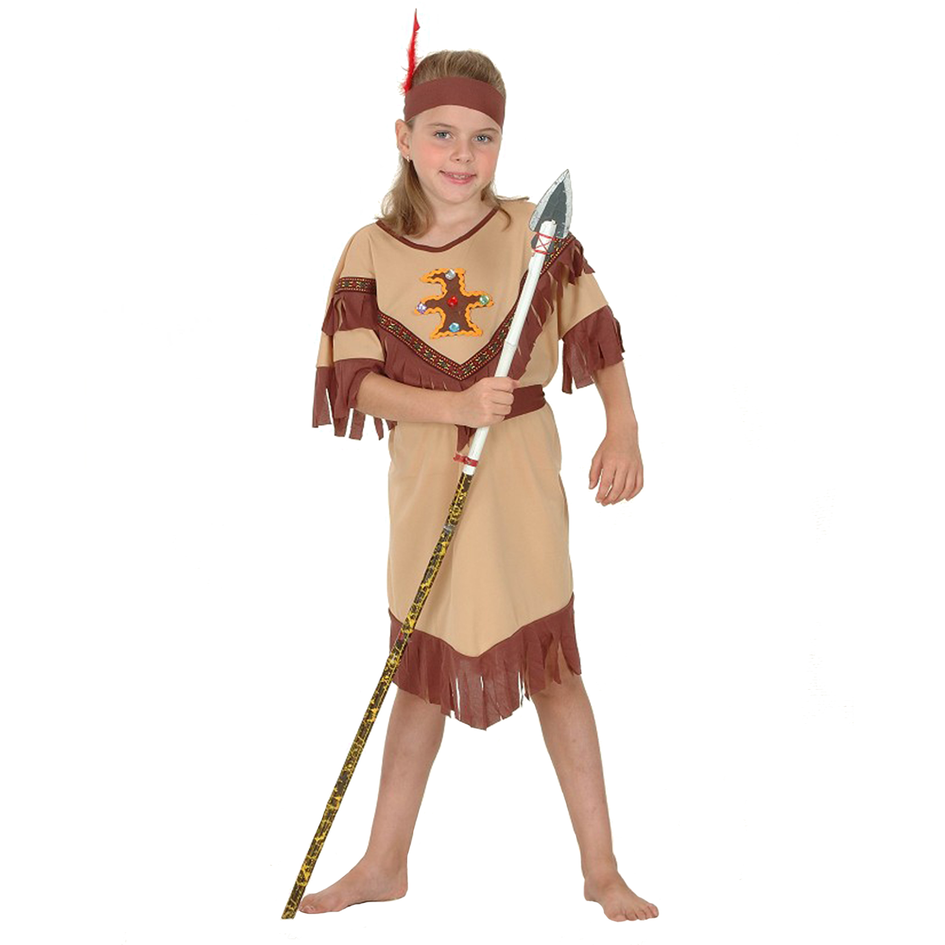 Fato de Índia Comanche Menina